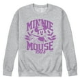 thumbnail image 1 of Disney - Vintage Minnie Mouse 1928 - Men's Crew Fleece Sweatshirt, 1 of 5