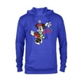 thumbnail image 1 of Disney Vintage Minnie Mouse Christmas - Pullover Hoodie for Adults -Customized-Royal Heather, 1 of 5