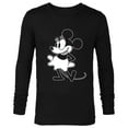thumbnail image 1 of Disney Vintage Minnie Mouse - Long Sleeve T-Shirt for Men - Customized-Black, 1 of 5