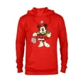 thumbnail image 1 of Disney Vintage Minnie Mouse Retro Holiday - Pullover Hoodie for Adults - Customized-Red, 1 of 5