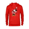 thumbnail image 1 of Disney Vintage Minnie Mouse Strikes a Pose - Pullover Hoodie for Adults - Customized-Red, 1 of 5