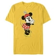 thumbnail image 1 of Disney Vintage Minnie Mouse Sweetheart Pose - Short Sleeve Blended T-Shirt for Adults - Customized-Yellow, 1 of 5