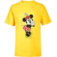 thumbnail image 1 of Disney Vintage Minnie Mouse Sweetheart Pose - Short Sleeve T-Shirt for Kids - Customized-Yellow, 1 of 5