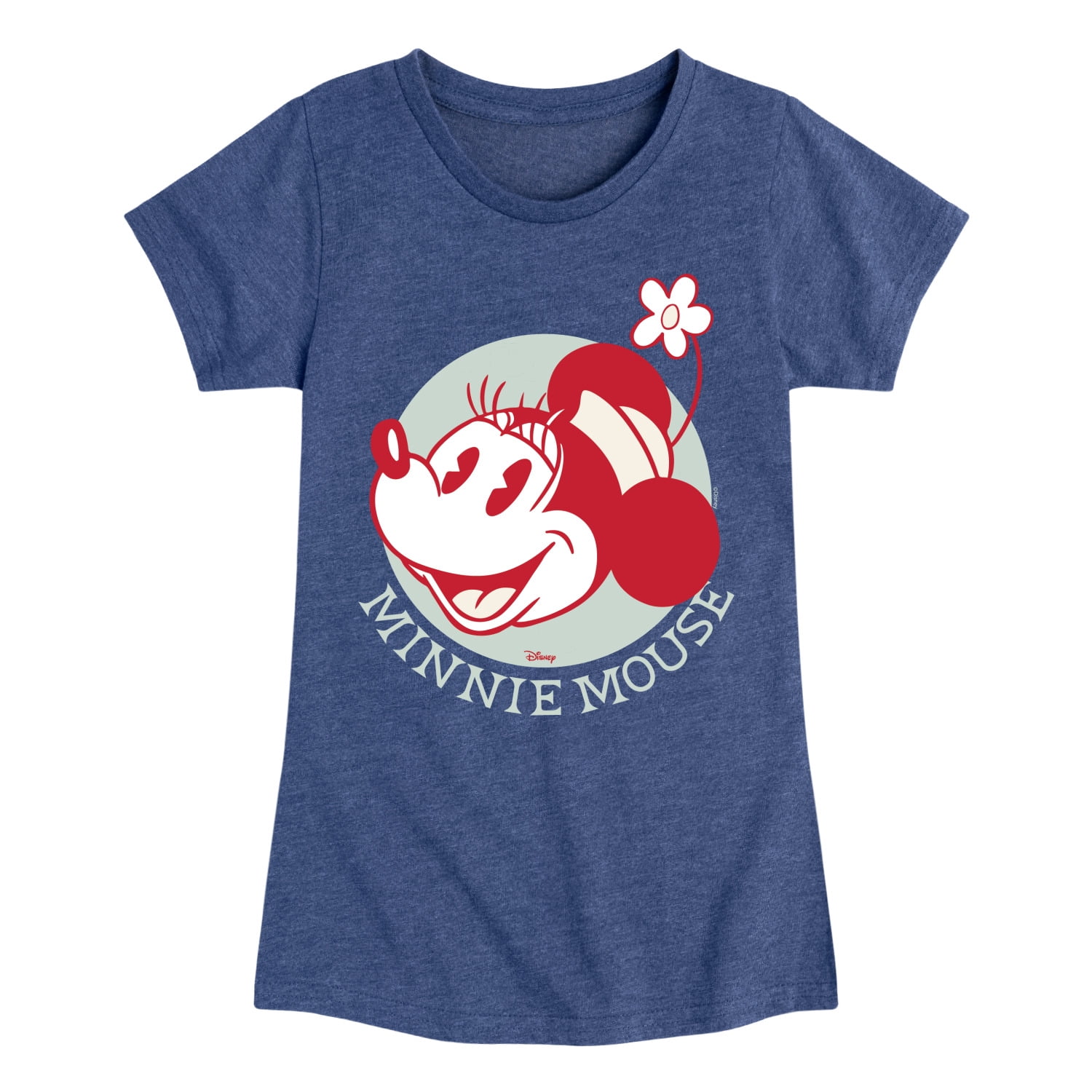 Disney - Vintage Minnie Mouse - Toddler & Youth Girls Short Sleeve ...