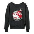 thumbnail image 1 of Disney - Vintage Minnie Mouse - Women's Lightweight French Terry Long Sleeve Shirt, 1 of 5