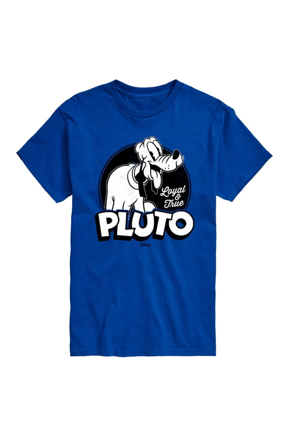 - Vintage Pluto - Men's Short Sleeve Graphic T-Shirt
