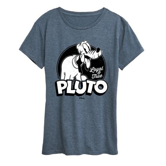 Disney - Vintage Pluto - Women's Short Sleeve Graphic T-Shirt
