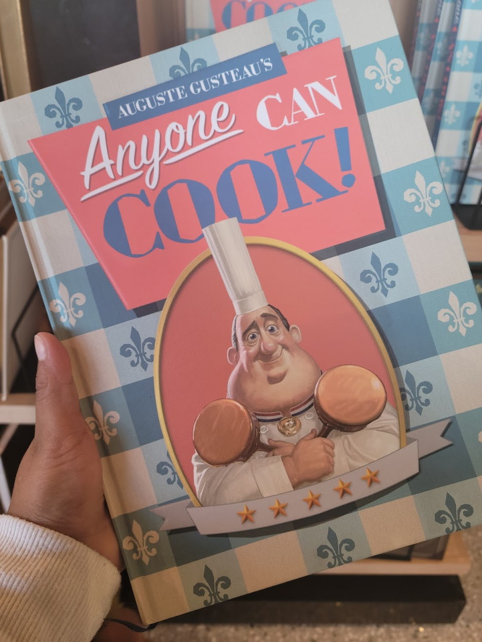 Disney WDW Auguste Gusteau's "Anyone Can Cook!" Recipe Notebook