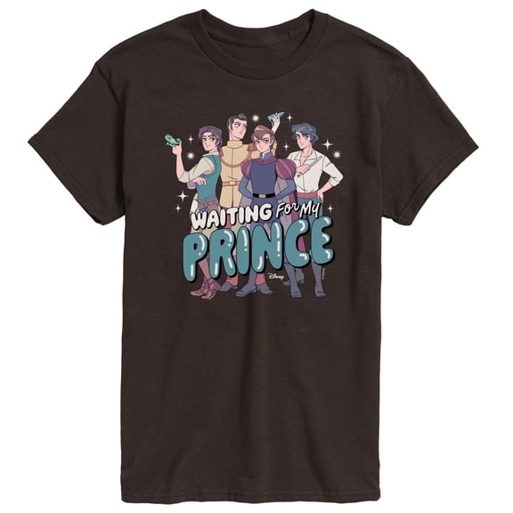 Disney - Waiting For My Prince - Men's Short Sleeve Graphic T-Shirt