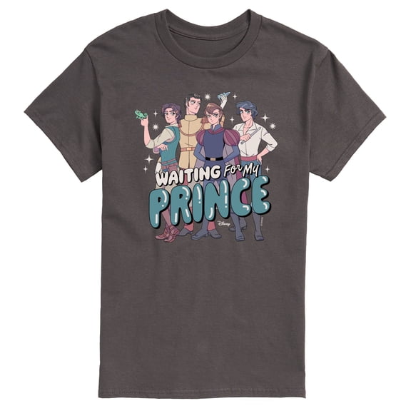 Disney - Waiting For My Prince - Men's Short Sleeve Graphic T-Shirt