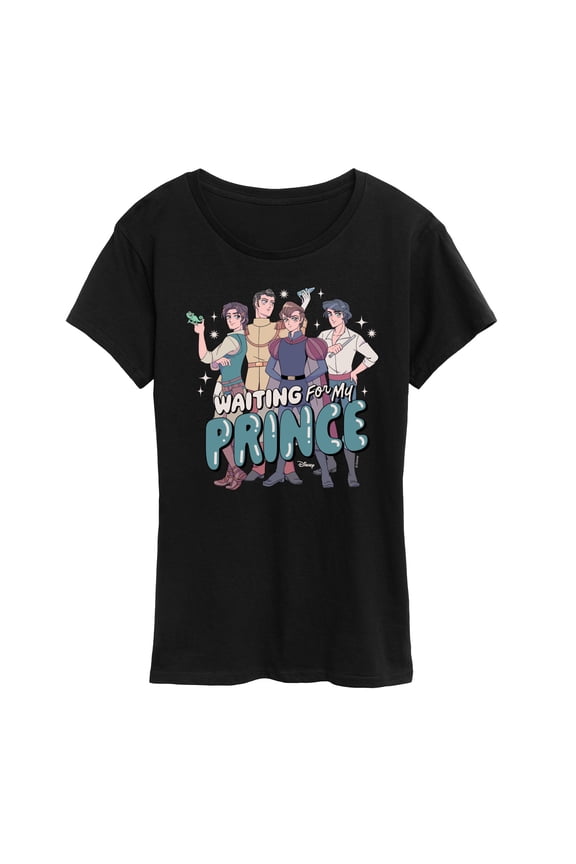 - Waiting For My Prince - Women's Short Sleeve Graphic T-Shirt