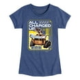thumbnail image 1 of Disney Wall-E - All Charged Up - Toddler & Youth Girls Short Sleeve Graphic T-Shirt, 1 of 5