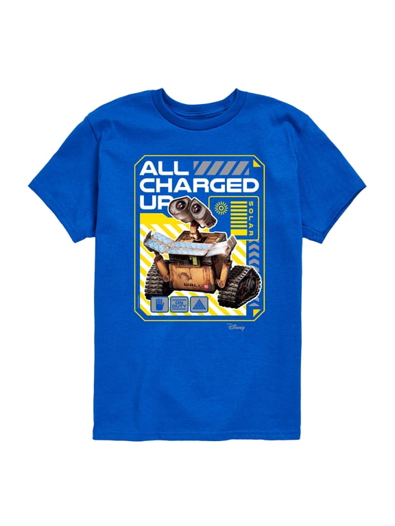 - All Charged Up Boys' Short Sleeve Graphic T-Shirt