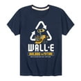 thumbnail image 1 of Disney Wall-E - Building Future Recycle - Toddler & Youth Short Sleeve Graphic T-Shirt, 1 of 5