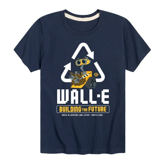 Disney Wall-E - Building Future Recycle - Toddler & Youth Short Sleeve Graphic T-Shirt