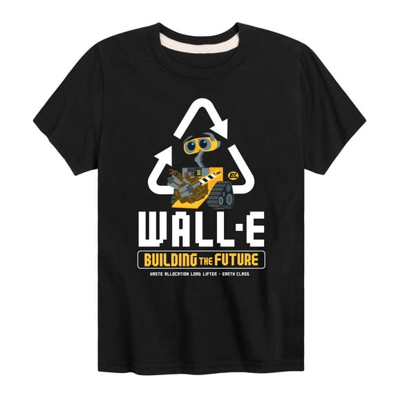 Disney Wall-E - Building Future Recycle - Toddler & Youth Short Sleeve Graphic T-Shirt