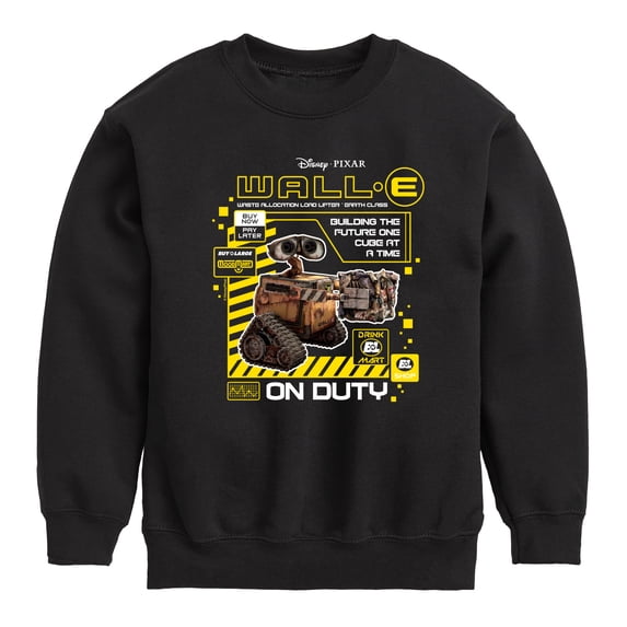 Disney - Building The Future One Cube At A Time Graphic Long Sleeve Fleece Sweatshirt