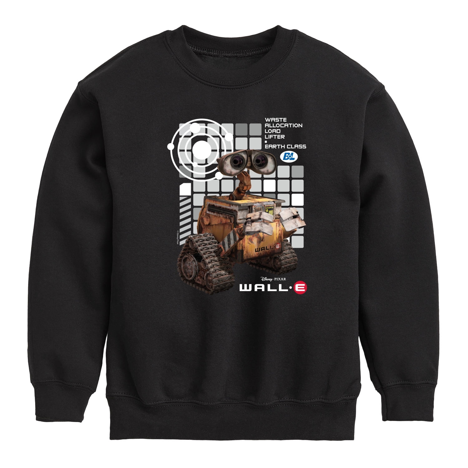 Disney Wall-E - Cube Collage - Toddler & Youth Crewneck Fleece ...