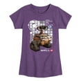 thumbnail image 1 of Disney Wall-E - Cube Collage - Toddler & Youth Girls Short Sleeve Graphic T-Shirt, 1 of 5