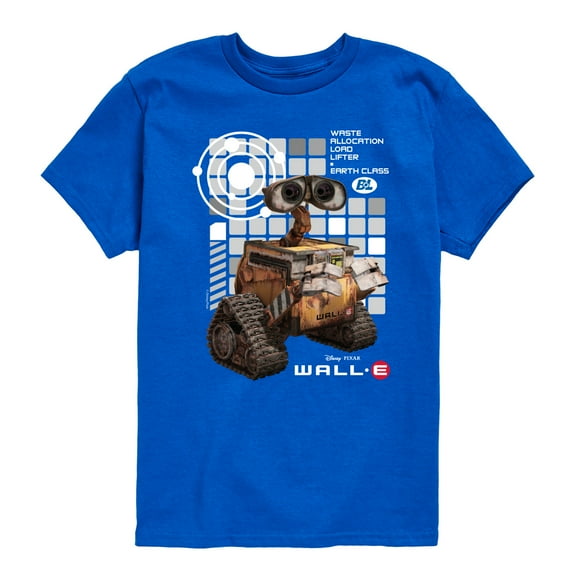 Disney Wall-E - Cube Collage - Toddler & Youth Short Sleeve Graphic T-Shirt