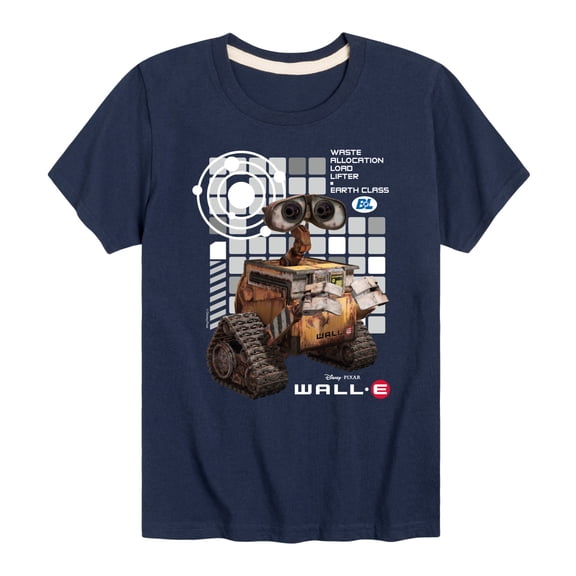 Disney Wall-E - Cube Collage - Toddler & Youth Short Sleeve Graphic T-Shirt