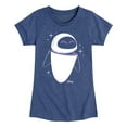 thumbnail image 1 of Disney Wall-E - Eva Blessed  - Toddler & Youth Girls Short Sleeve Graphic T-Shirt, 1 of 5