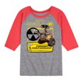 thumbnail image 1 of Disney Wall-E - Foreign Contaminent - Toddler & Youth Raglan Graphic T-Shirt, 1 of 6