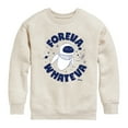 thumbnail image 1 of Disney Wall-E - Foreva Whateva Eve - Toddler & Youth Crewneck Fleece Sweatshirt, 1 of 5