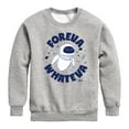 thumbnail image 1 of Disney Wall-E - Foreva Whateva Eve - Toddler & Youth Crewneck Fleece Sweatshirt, 1 of 5