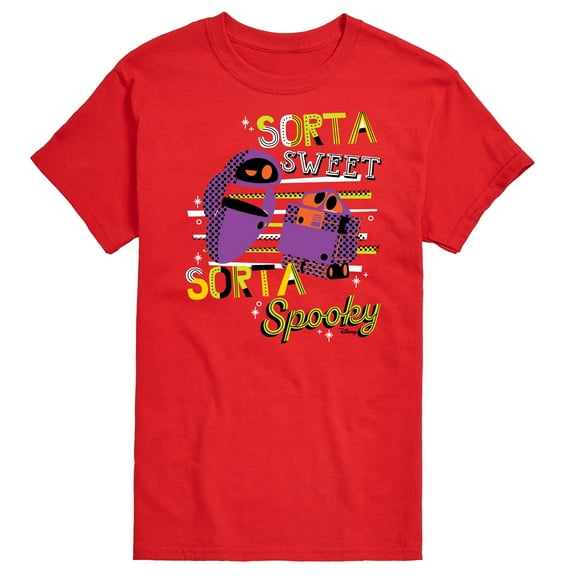 Disney - Wall-E - Sorta Sweet Sorta Spooky Wall-E - Men's Short Sleeve Graphic T-Shirt