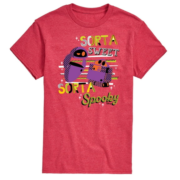 Disney - Wall-E - Sorta Sweet Sorta Spooky Wall-E - Men's Short Sleeve Graphic T-Shirt