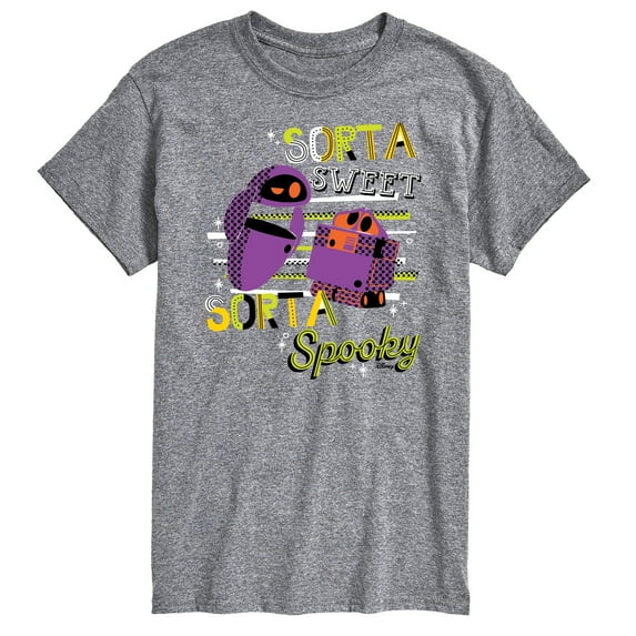 Disney - Wall-E - Sorta Sweet Sorta Spooky Wall-E - Men's Short Sleeve Graphic T-Shirt