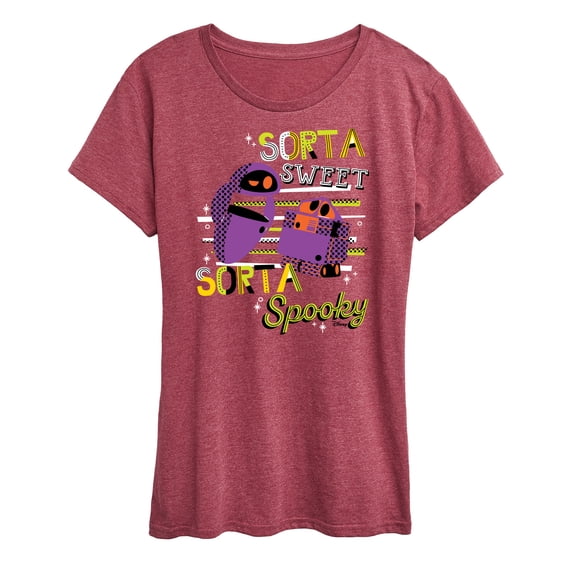 Disney - Wall-E - Sorta Sweet Sorta Spooky Wall-E - Women's Short Sleeve Graphic T-Shirt