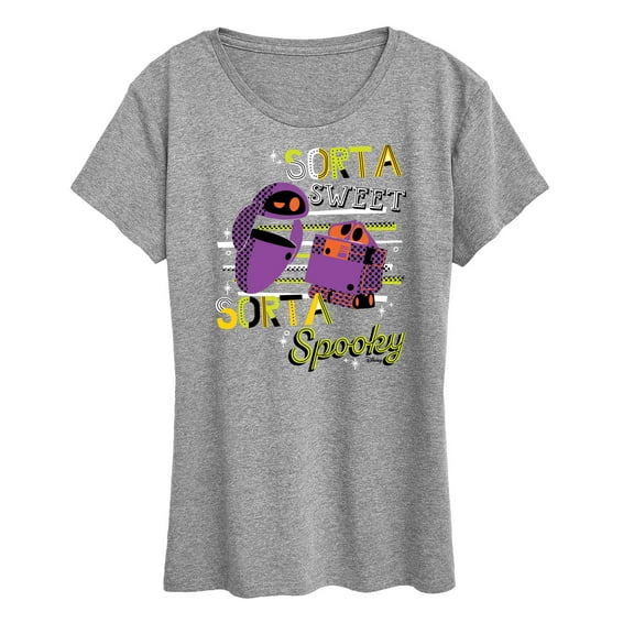 Disney - Wall-E - Sorta Sweet Sorta Spooky Wall-E - Women's Short Sleeve Graphic T-Shirt