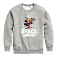 thumbnail image 1 of Disney Wall-E - Space Cruising - Toddler & Youth Crewneck Fleece Sweatshirt, 1 of 5