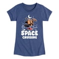 thumbnail image 1 of Disney Wall-E - Space Cruising - Toddler & Youth Girls Short Sleeve Graphic T-Shirt, 1 of 5
