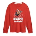 thumbnail image 1 of Disney Wall-E - Space Cruising - Toddler & Youth Long Sleeve Graphic T-Shirt, 1 of 5