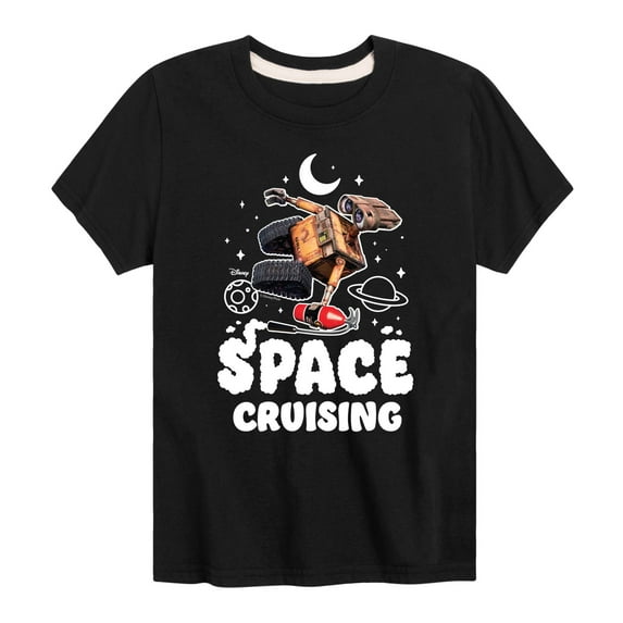 Disney Wall-E - Space Cruising - Toddler & Youth Short Sleeve Graphic T-Shirt