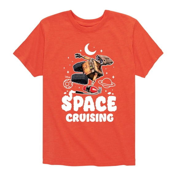 Disney Wall-E - Space Cruising - Toddler & Youth Short Sleeve Graphic T-Shirt