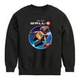 thumbnail image 1 of Disney Wall-E - Space Logo - Toddler & Youth Crewneck Fleece Sweatshirt, 1 of 5