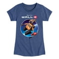 thumbnail image 1 of Disney Wall-E - Space Logo - Toddler & Youth Girls Short Sleeve Graphic T-Shirt, 1 of 5