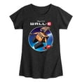 thumbnail image 1 of Disney Wall-E - Space Logo - Toddler & Youth Girls Short Sleeve Graphic T-Shirt, 1 of 5