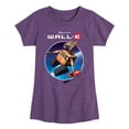 thumbnail image 1 of Disney Wall-E - Space Logo - Toddler & Youth Girls Short Sleeve Graphic T-Shirt, 1 of 5