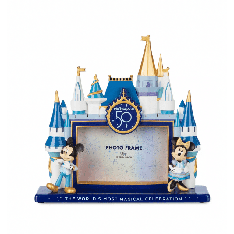 ディズニー50周年フォトフレーム♡ 50th Anniversary Mickey Minnie 3D Photo Frame - Walt Disney World