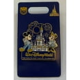 thumbnail image 1 of Disney Walt Disney World 50th Anniversary Mickey Minnie Castle Pin New with Card, 1 of 3