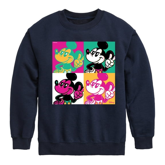 Disney - Warhol Pop Art - Toddler & Youth Crewneck Fleece Sweatshirt