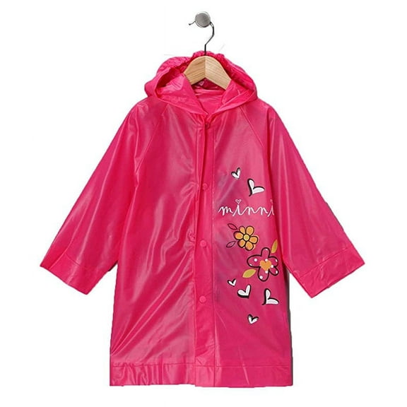 Disney Waterproof Minnie Mouse Polyester, Rain Coats (Girl's)