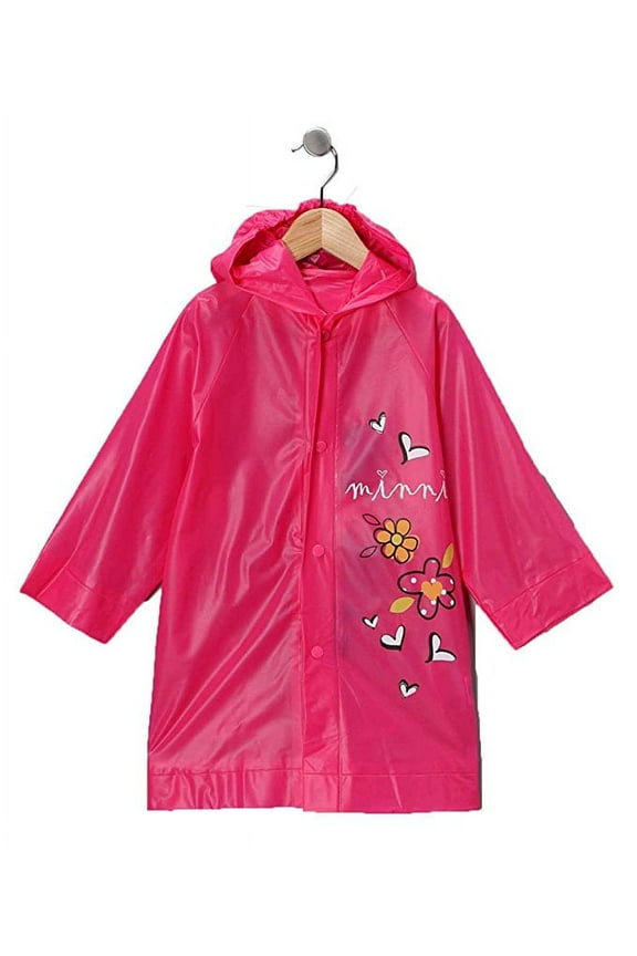 Disney Waterproof Minnie Mouse Polyester, Rain Coats (Girl's)
