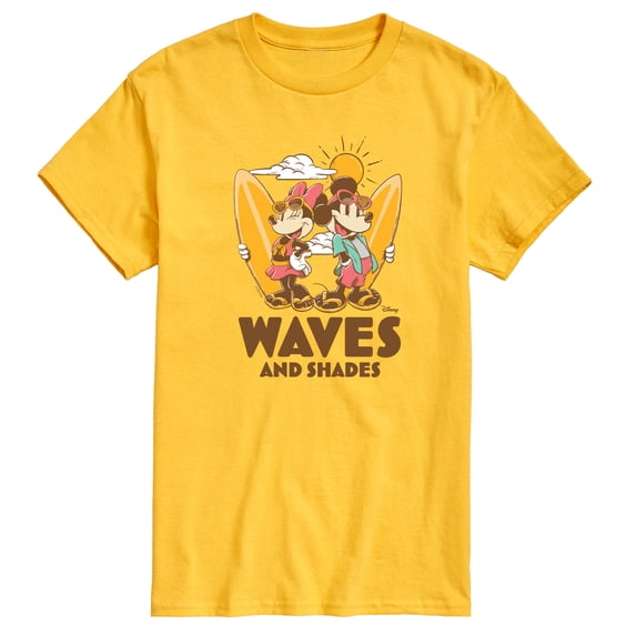 Disney - Waves And Shades - Men's Short Sleeve Graphic T-Shirt