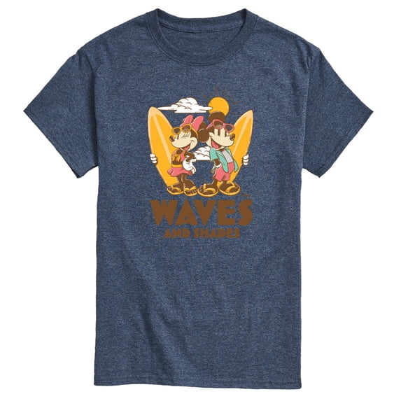 Disney - Waves And Shades - Men's Short Sleeve Graphic T-Shirt